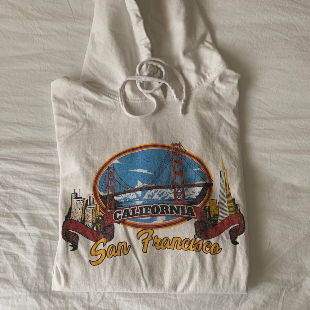 brandy melville san francisco hoodie